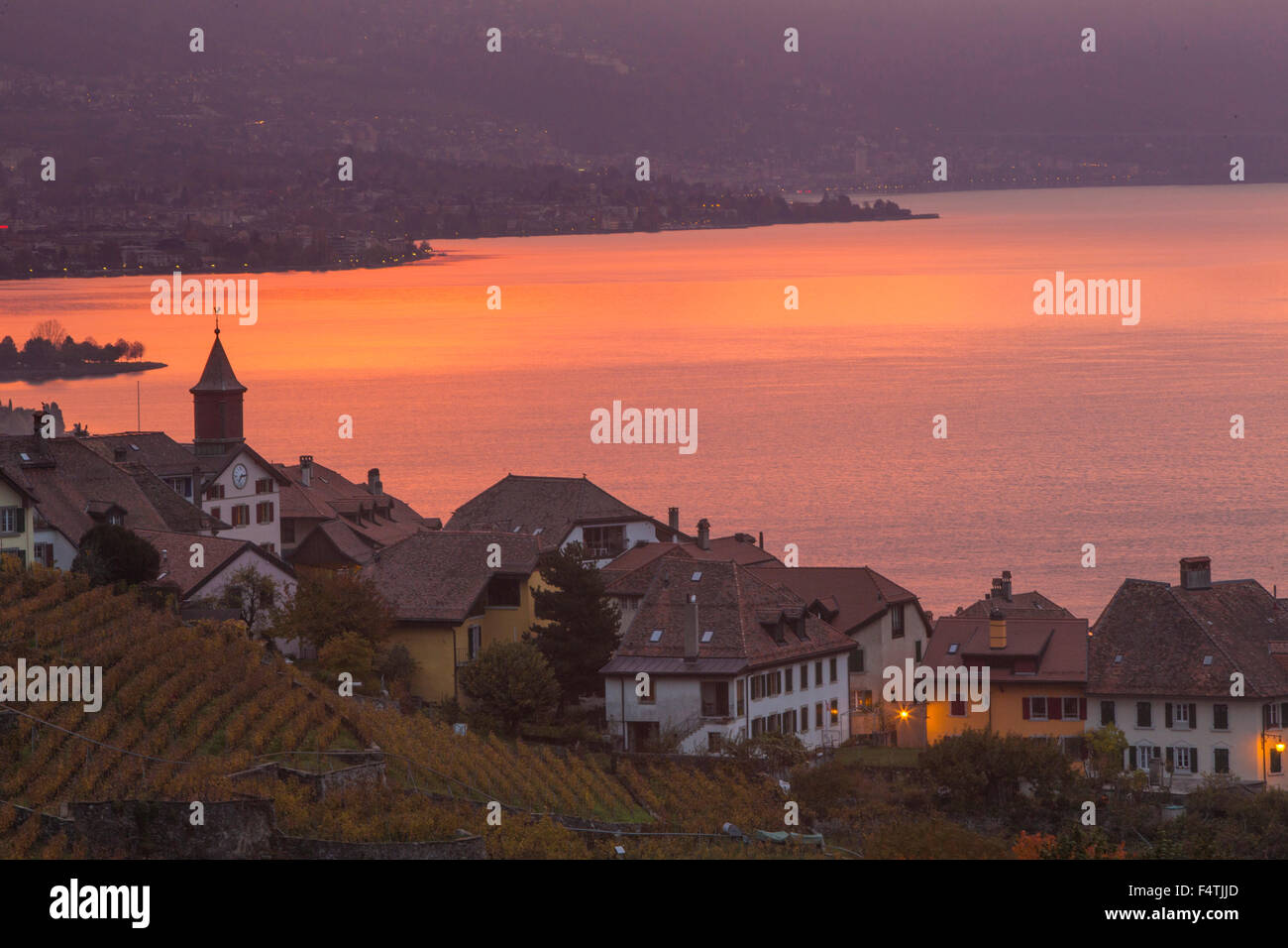 Villaggio Rivaz, Foto Stock