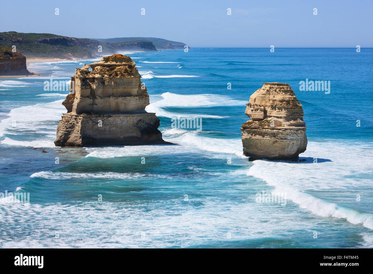 Gibson passo Beach, Australia, Victoria, Port Campbell, parco nazionale, costa, rock, Cliff, Foto Stock