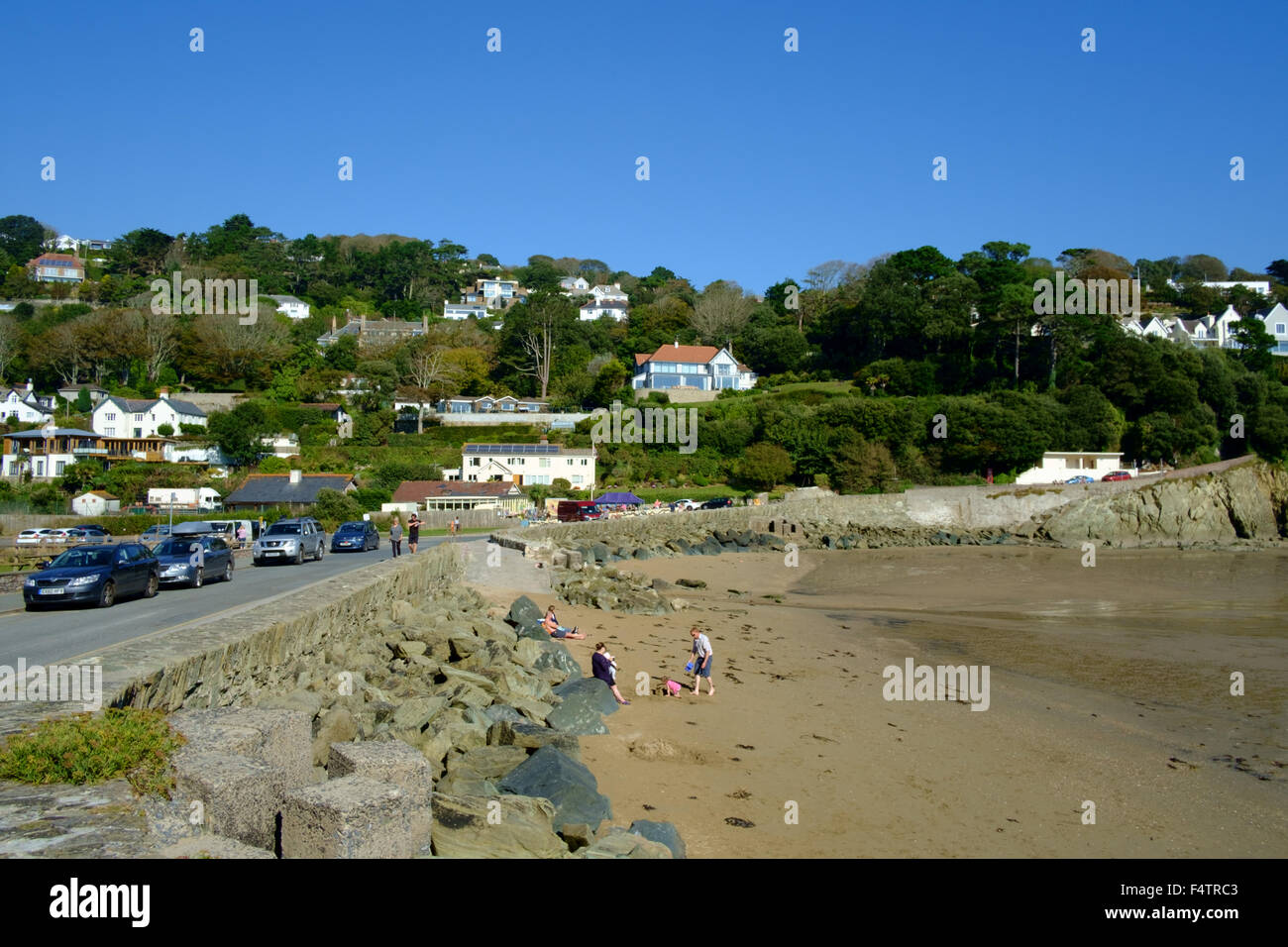 Nord sands beach, Salcombe, Devon, Inghilterra Foto Stock