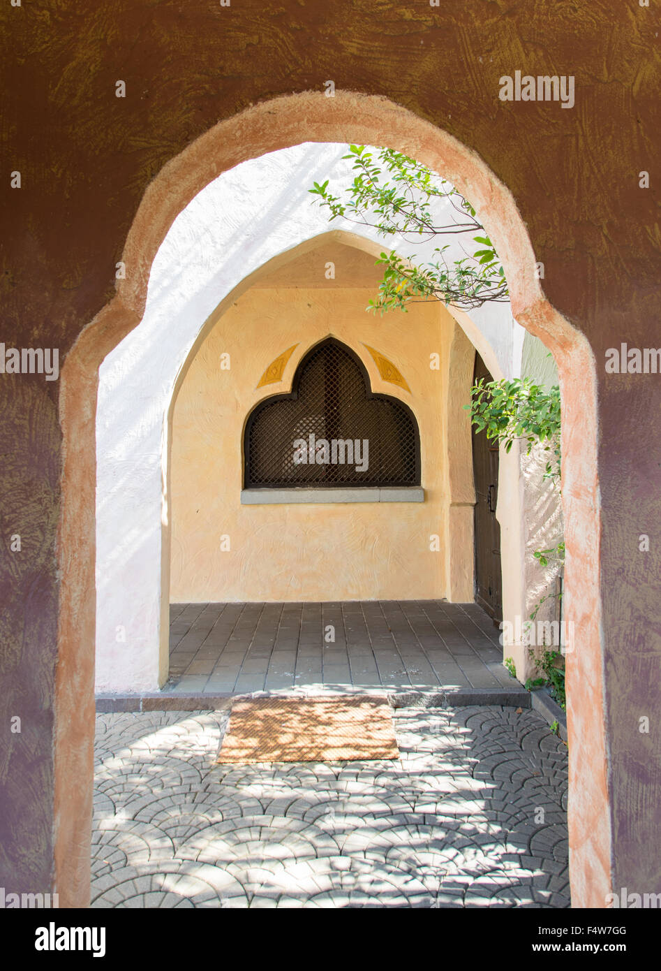 Geometria tipica della lingua araba e medio orientale architettura. Foto Stock