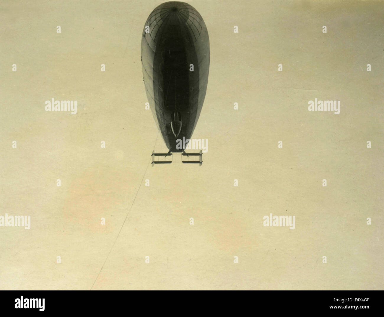 Militare italiana dirigibile tipo P Foto Stock