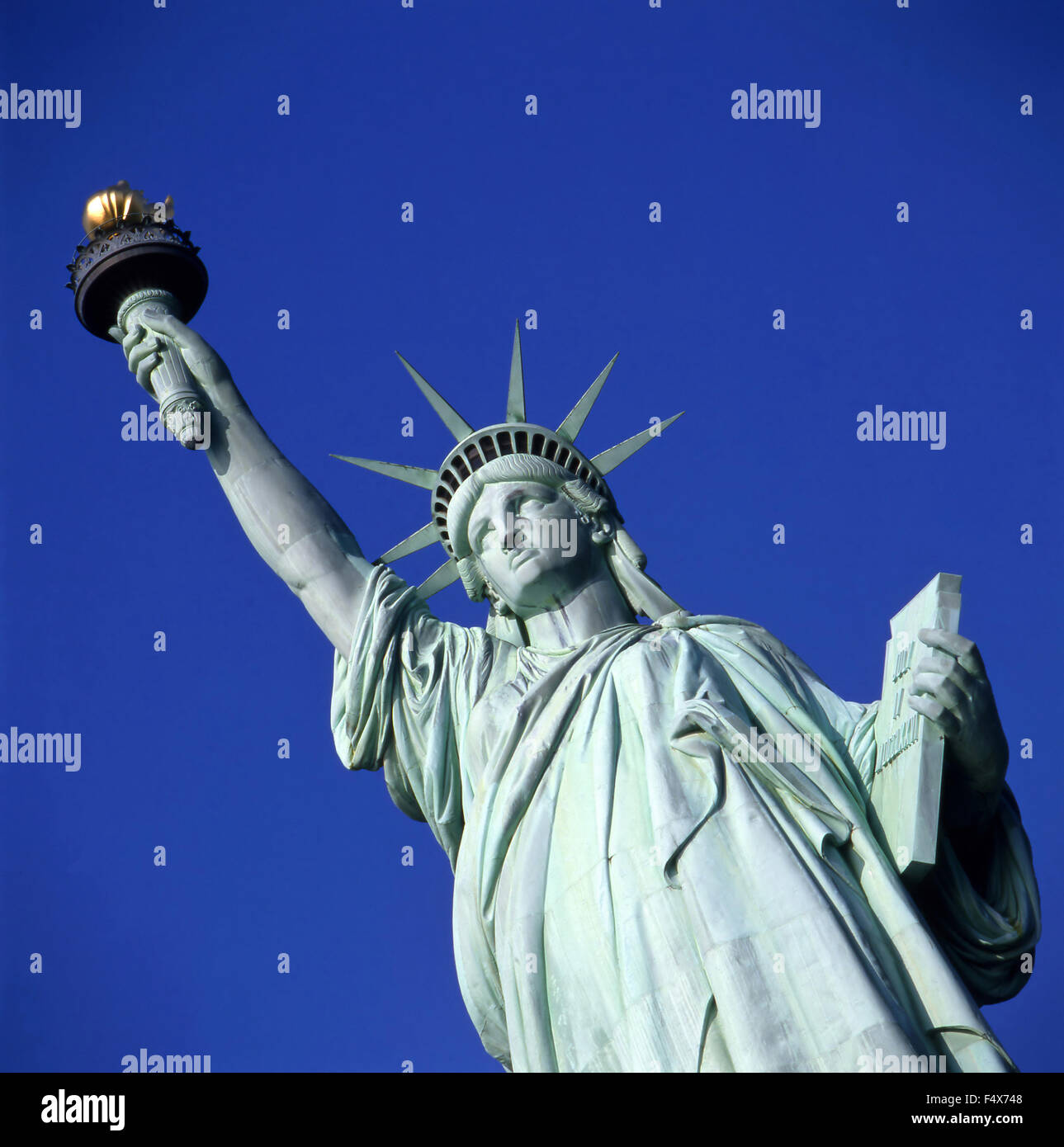 La Statua della Libertà di New York City Foto Stock