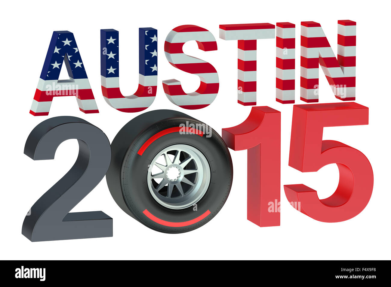 F1 Grand Prix di Formula 1 negli Stati Uniti 2015 Foto Stock