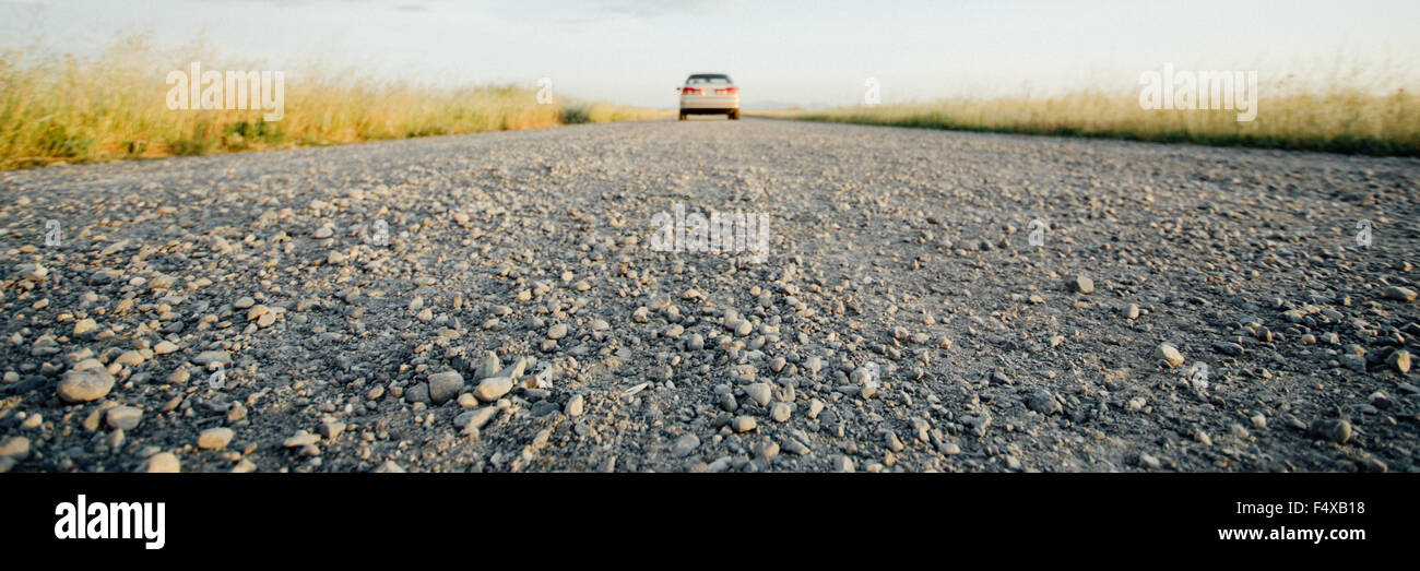Esplorare le strade rurali in Richvale, CA. I tre pannelli combinati. (Settimanale tema: "Trittico" | tre pannelli) Foto Stock