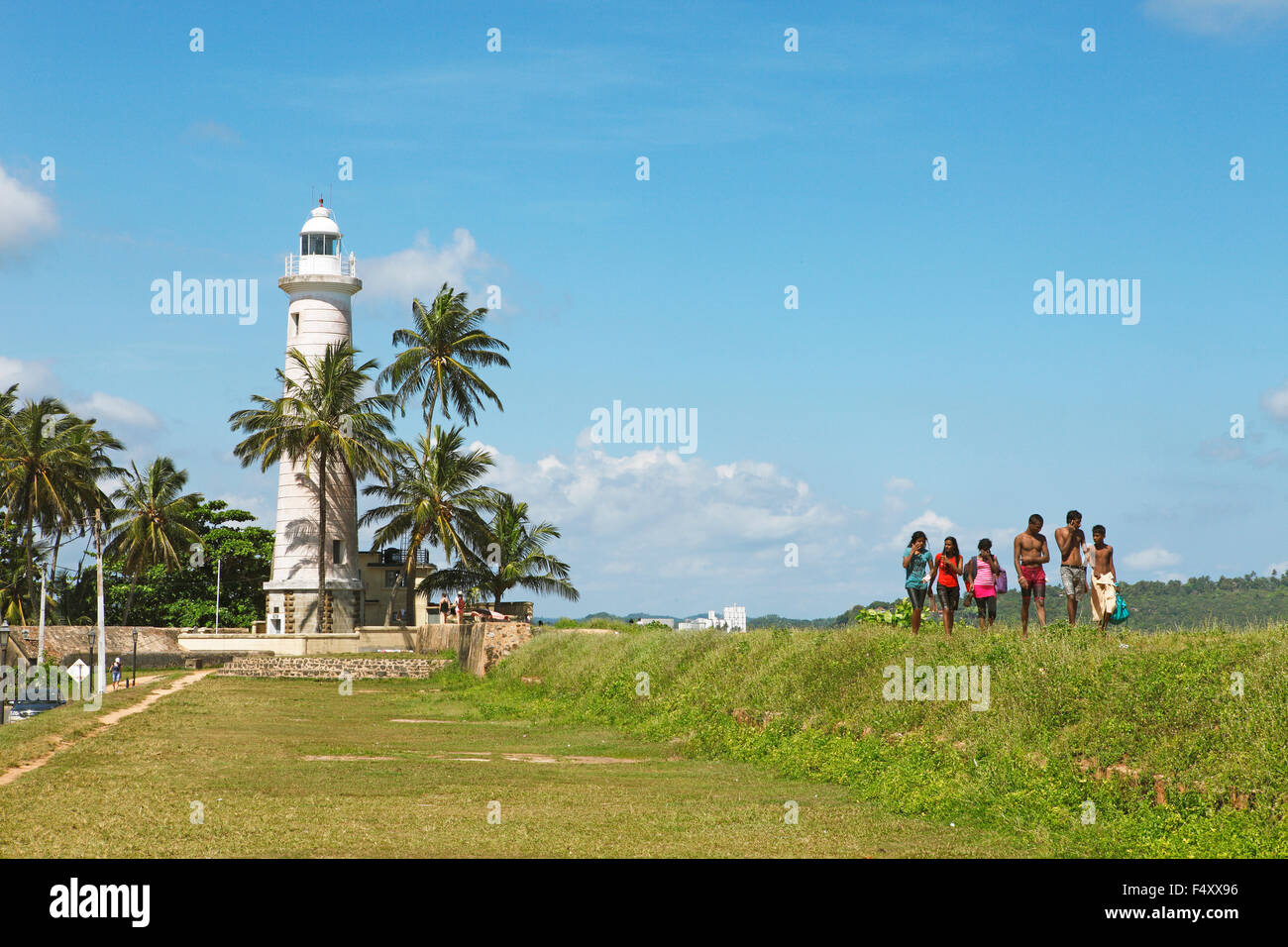 Faro, Galle Fort Galle, provincia meridionale, Ceylon, Sri Lanka Foto Stock