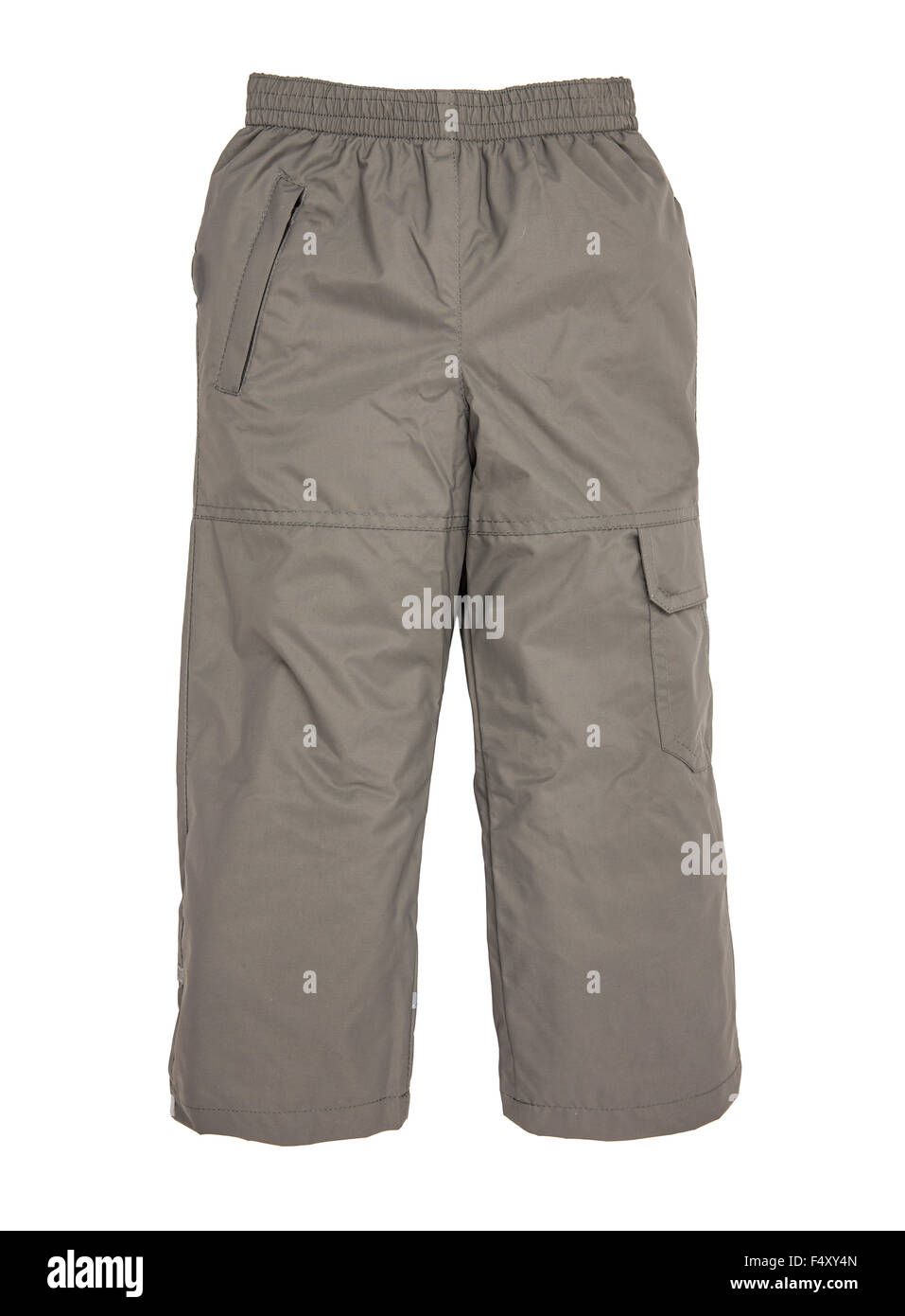 Pantalone caldo isolati su sfondo bianco Foto Stock