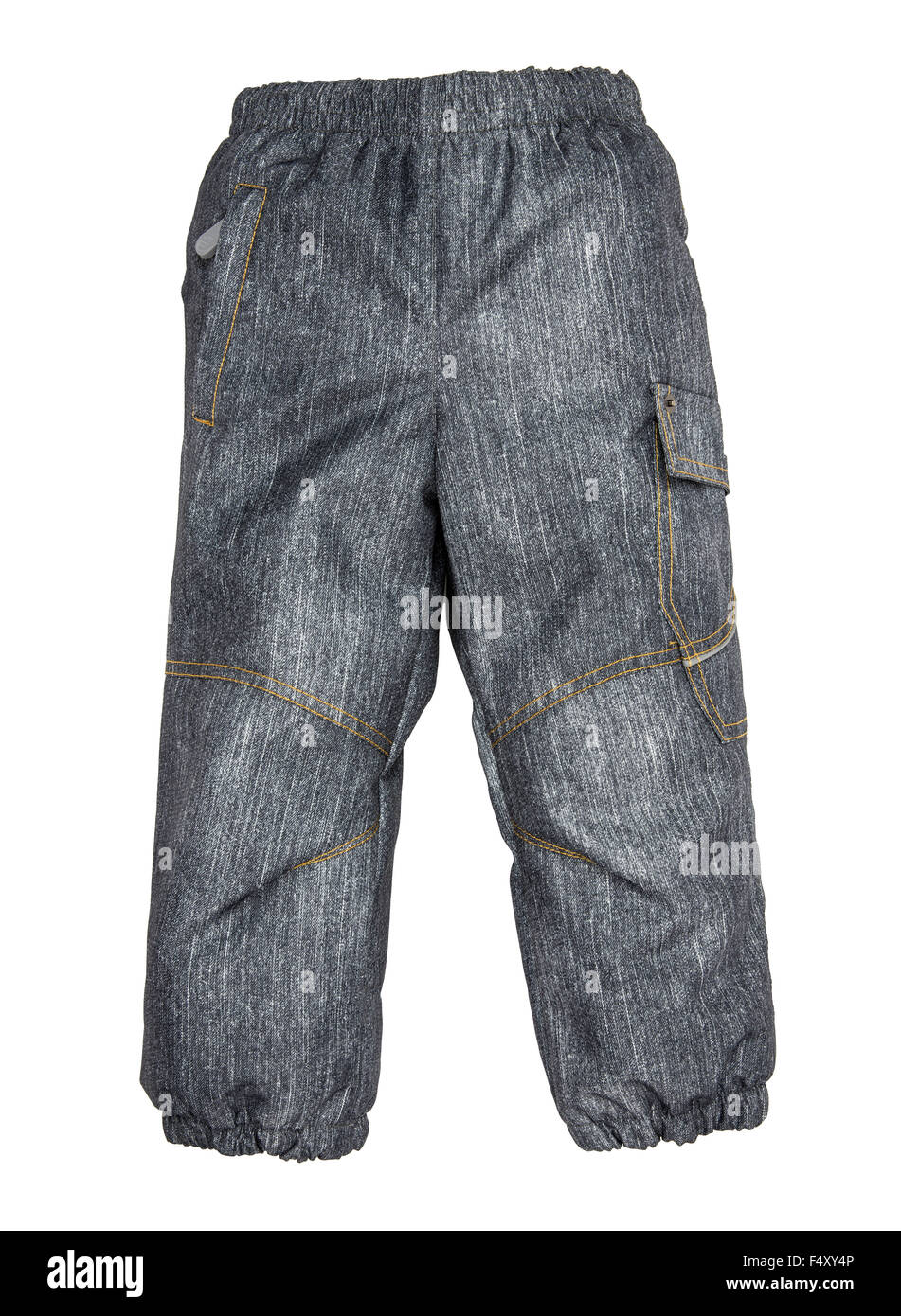 Pantalone caldo isolati su sfondo bianco Foto Stock