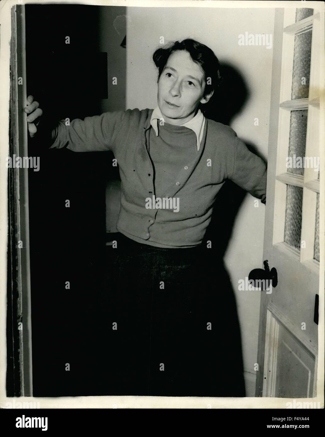 1968 - Sig.ra Aileen Philby a casa sua a Aviemore Rd., Crowborough, Sussex. © Keystone Pictures USA/ZUMAPRESS.com/Alamy Live News Foto Stock