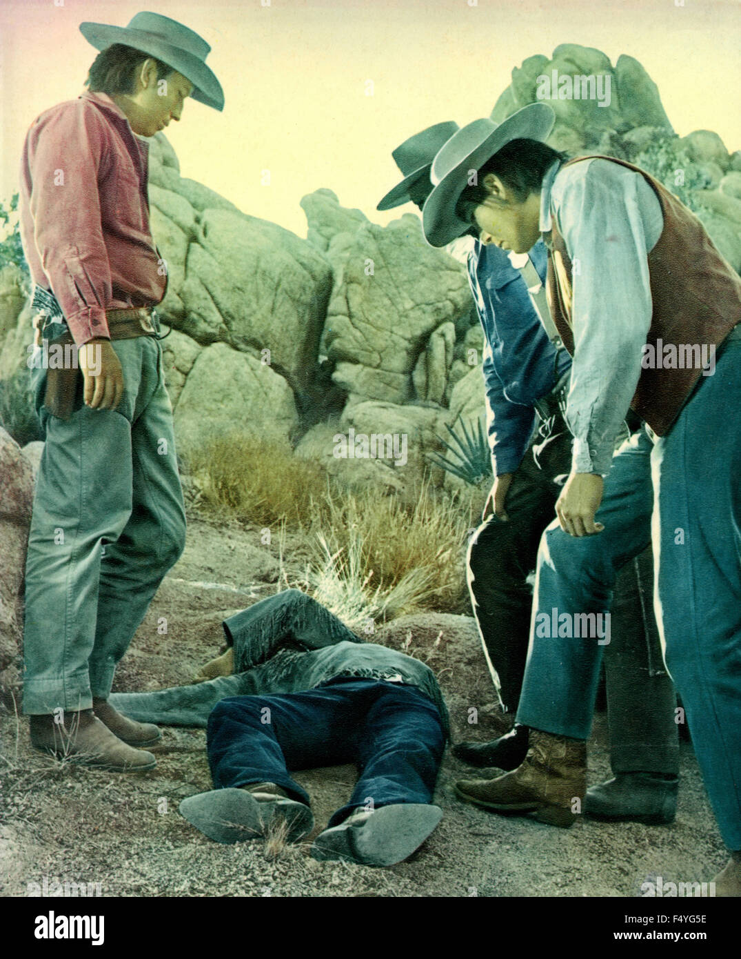 Una scena del film 'dite loro Willie Boy è qui', 1969 Foto Stock