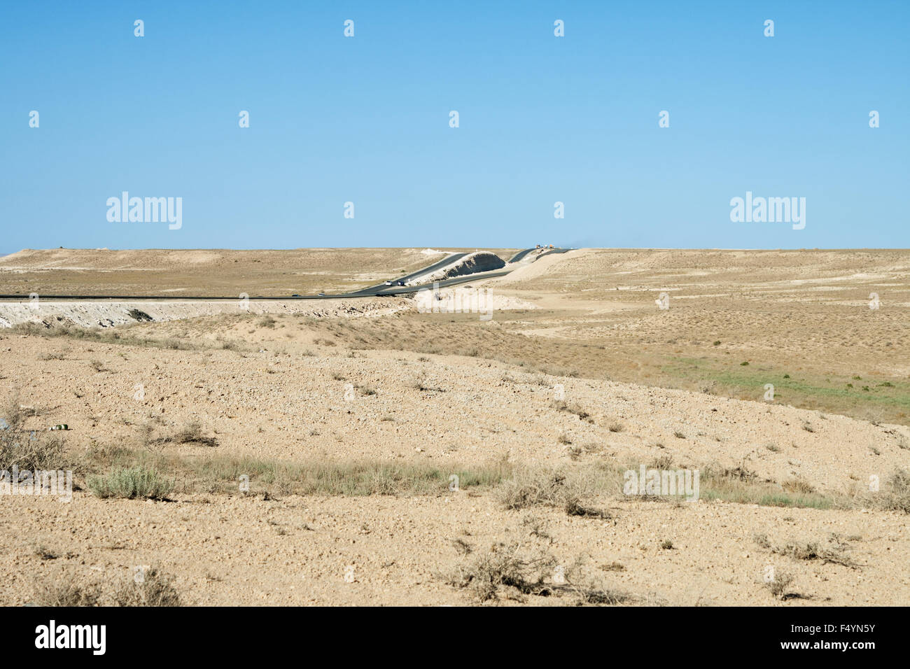 Strada Nuova, costruzione, autostrada, trasporto pesante, lavorare, industriale, macchinari, posa all'aperto di lavoro, titolo, asfalto, strade Foto Stock