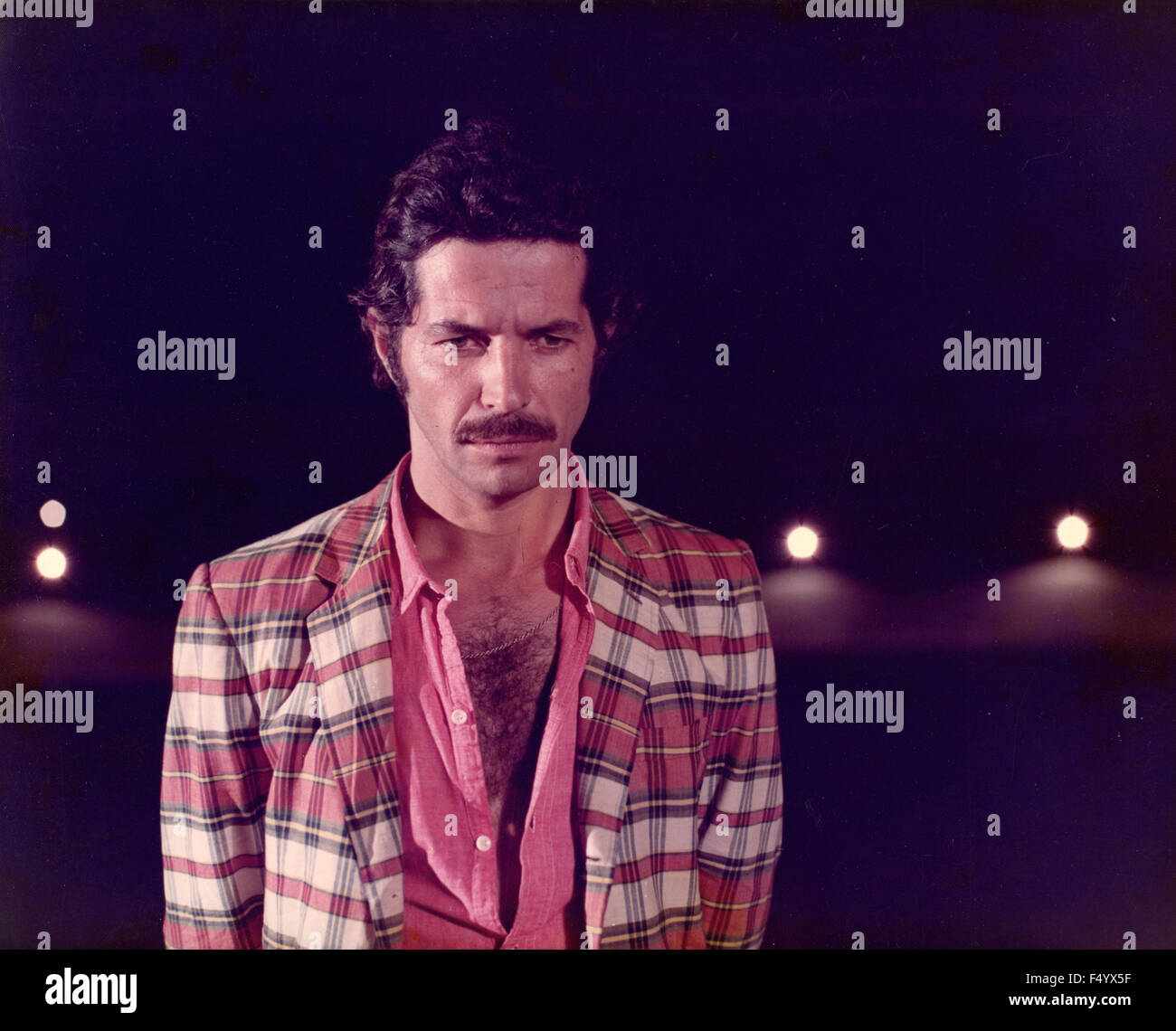 Attore italiano Angelo Infanti nel film Macrò, 1974 Foto Stock