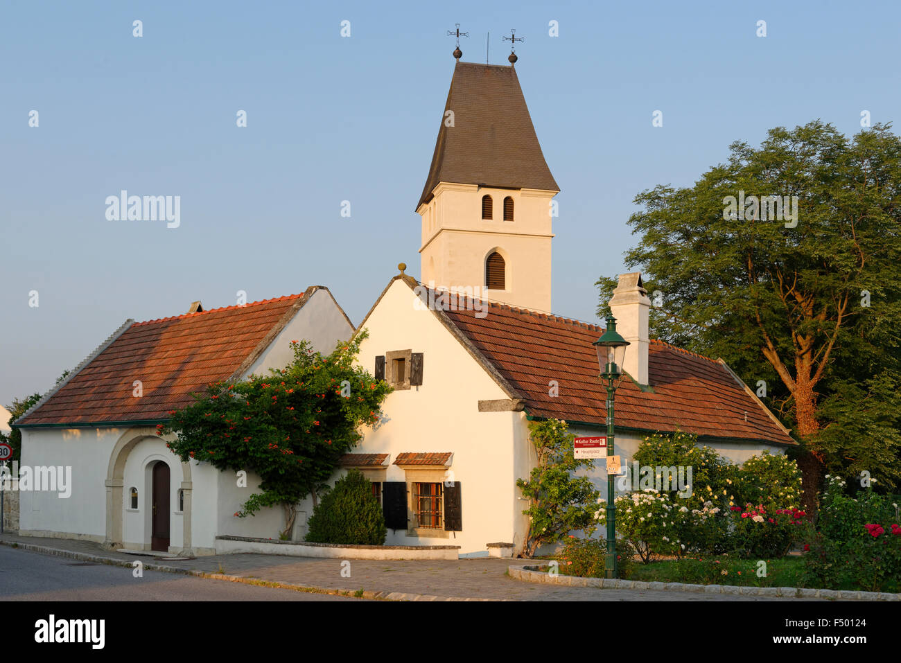 Chiesa Parrocchiale di San Kunigunde, Breitenbrunn, lago di Neusiedl, lago di Neusiedl, Burgenland, Austria Foto Stock