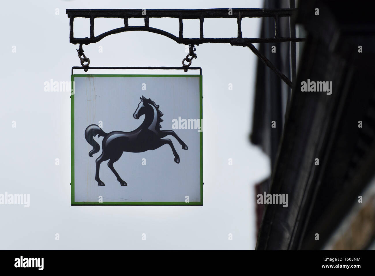 Lloyds Bank sign logo. Foto Stock