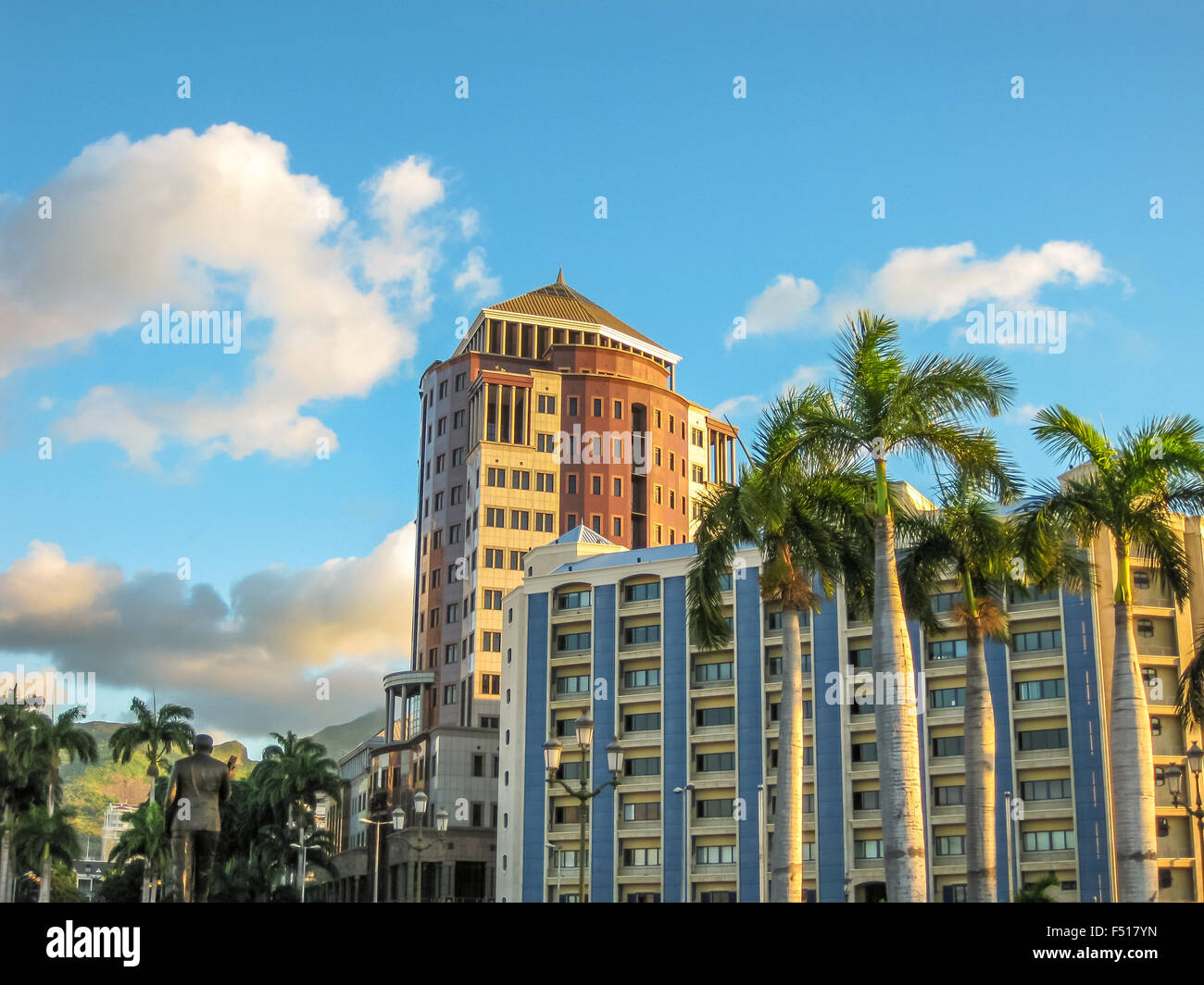 Port Louis Mauritius Foto Stock