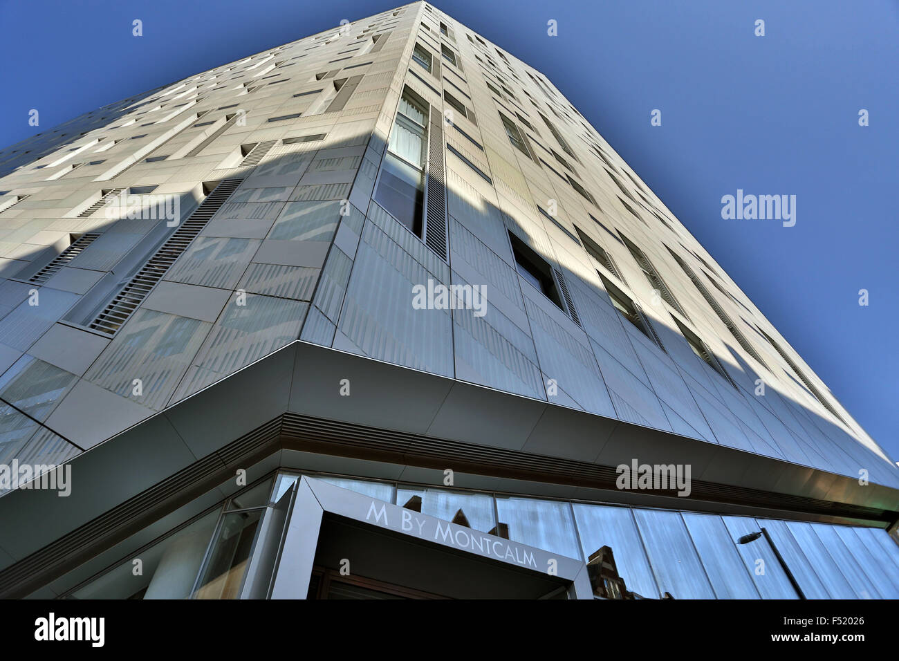 M da Montcalm Shoreditch hotel di lusso vicino alla rotonda di silicio, Londra Foto Stock