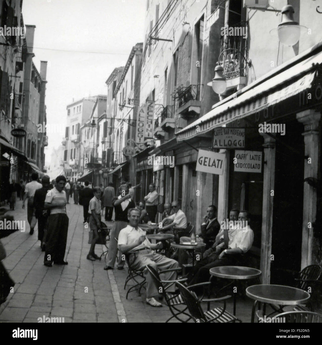 Lista de Spagna, Venezia , Italia Foto Stock