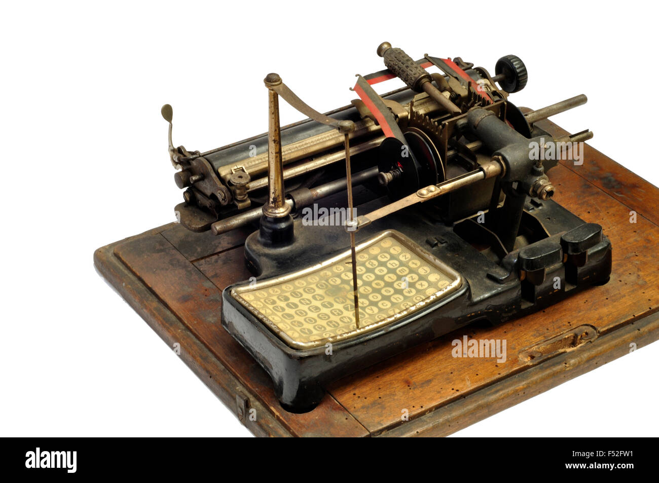 Vecchia macchina da scrivere Foto Stock