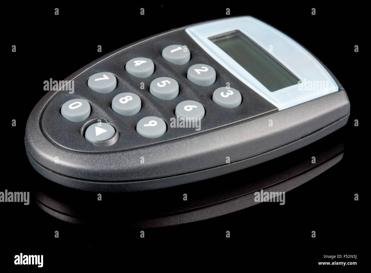 Elettronico piccolo generatore di password utilizzata per il settore bancario e sicurezza ecommerce Foto Stock