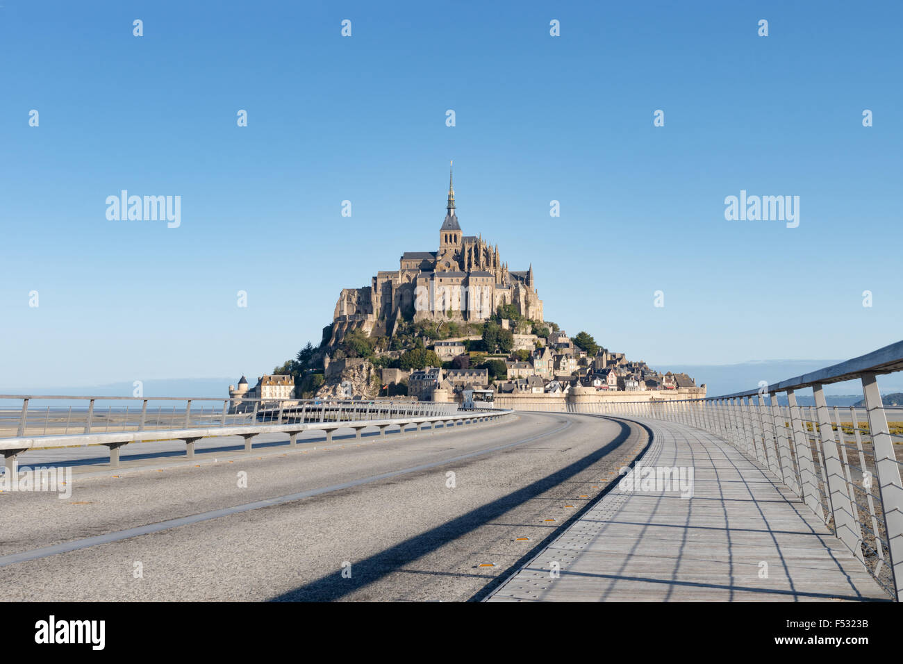 Le Mont Saint Michel, Francia Normandia 2015 Foto Stock