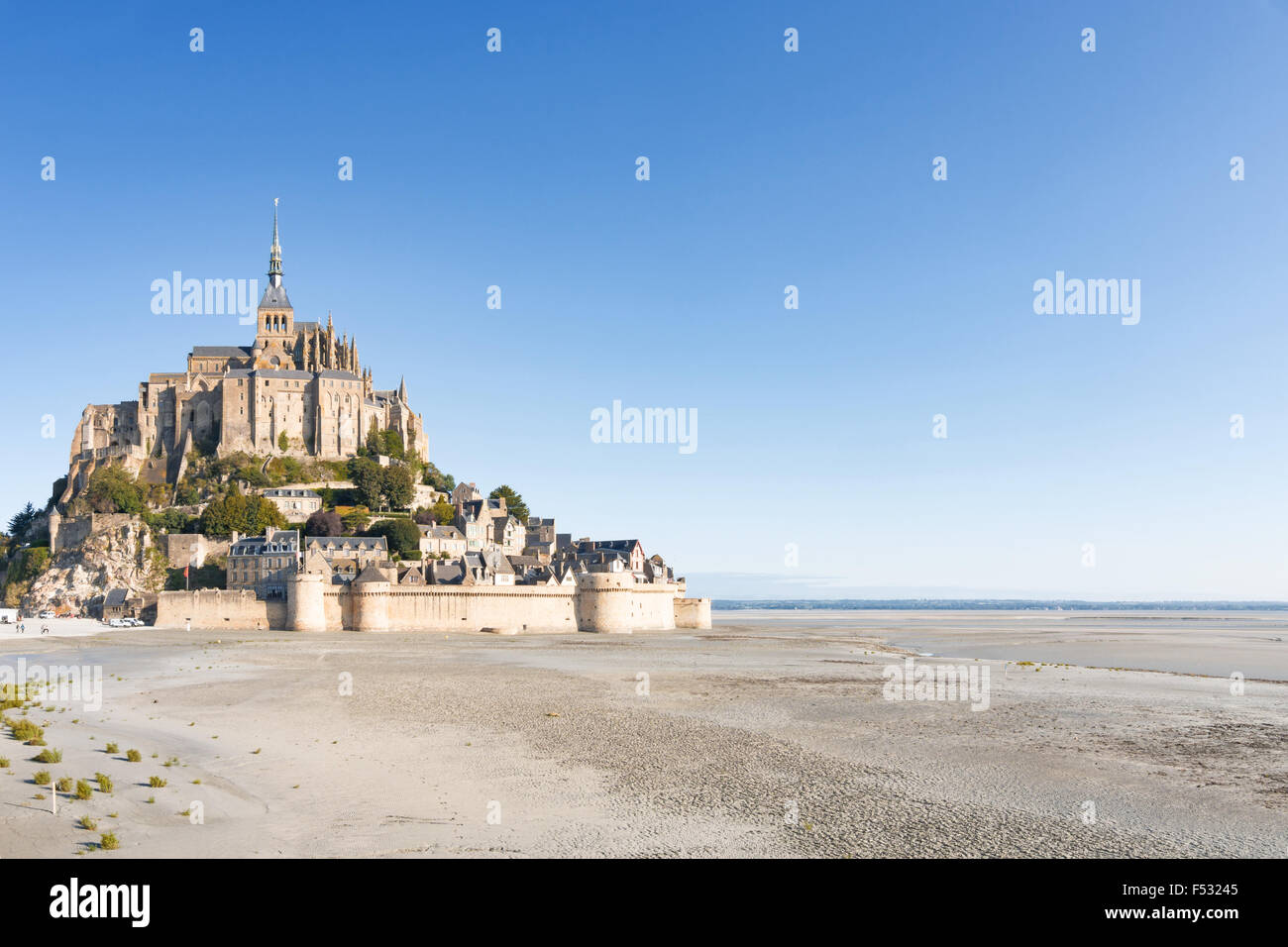Le Mont Saint Michel, Francia Normandia 2015 Foto Stock