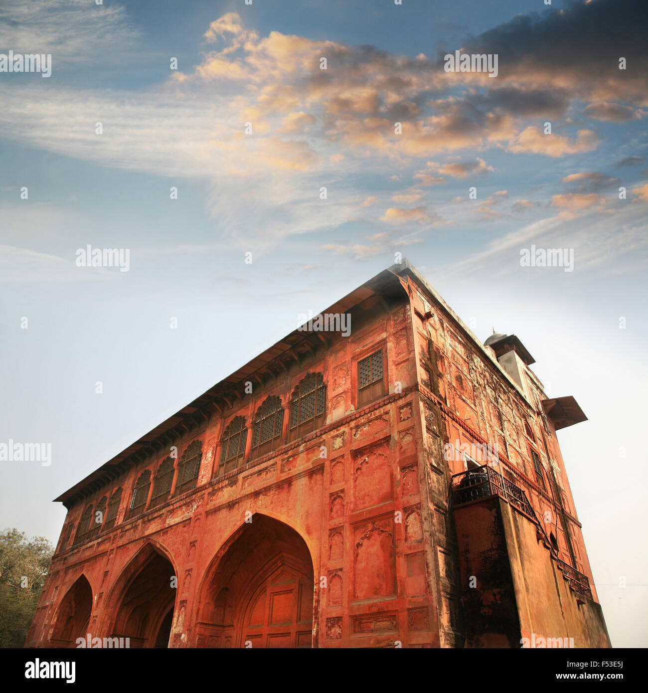 Asia, India, Delhi, Fort rosso Foto Stock