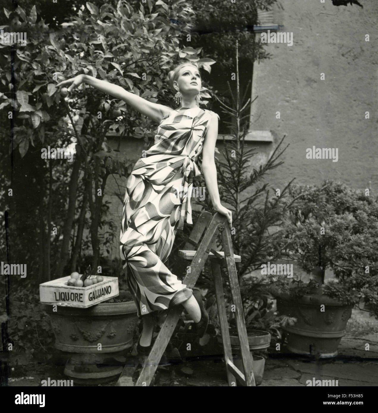 Pubblicità ladies moda abbigliamento , roma, Italia Foto Stock