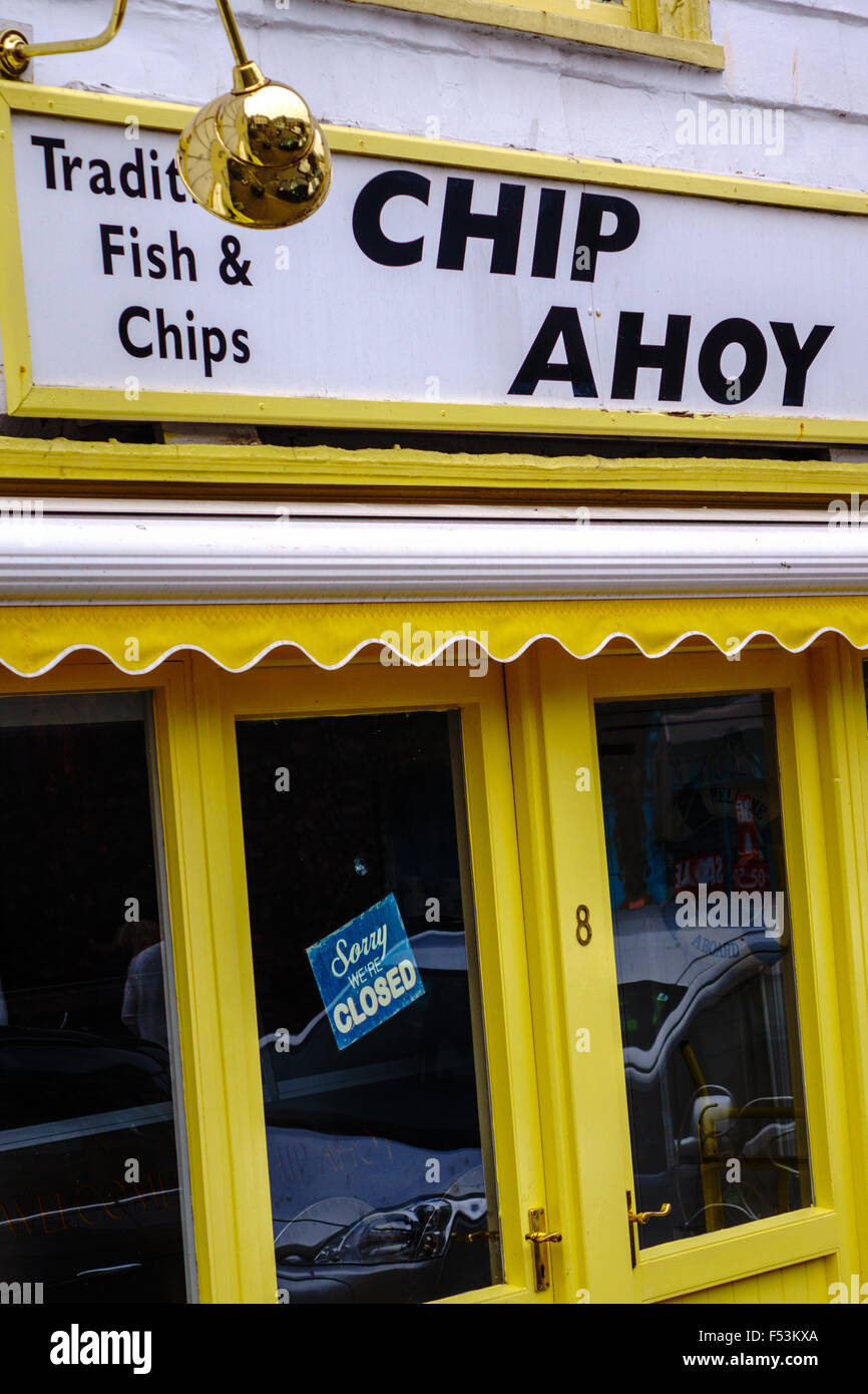 Negozio di chip Foto Stock