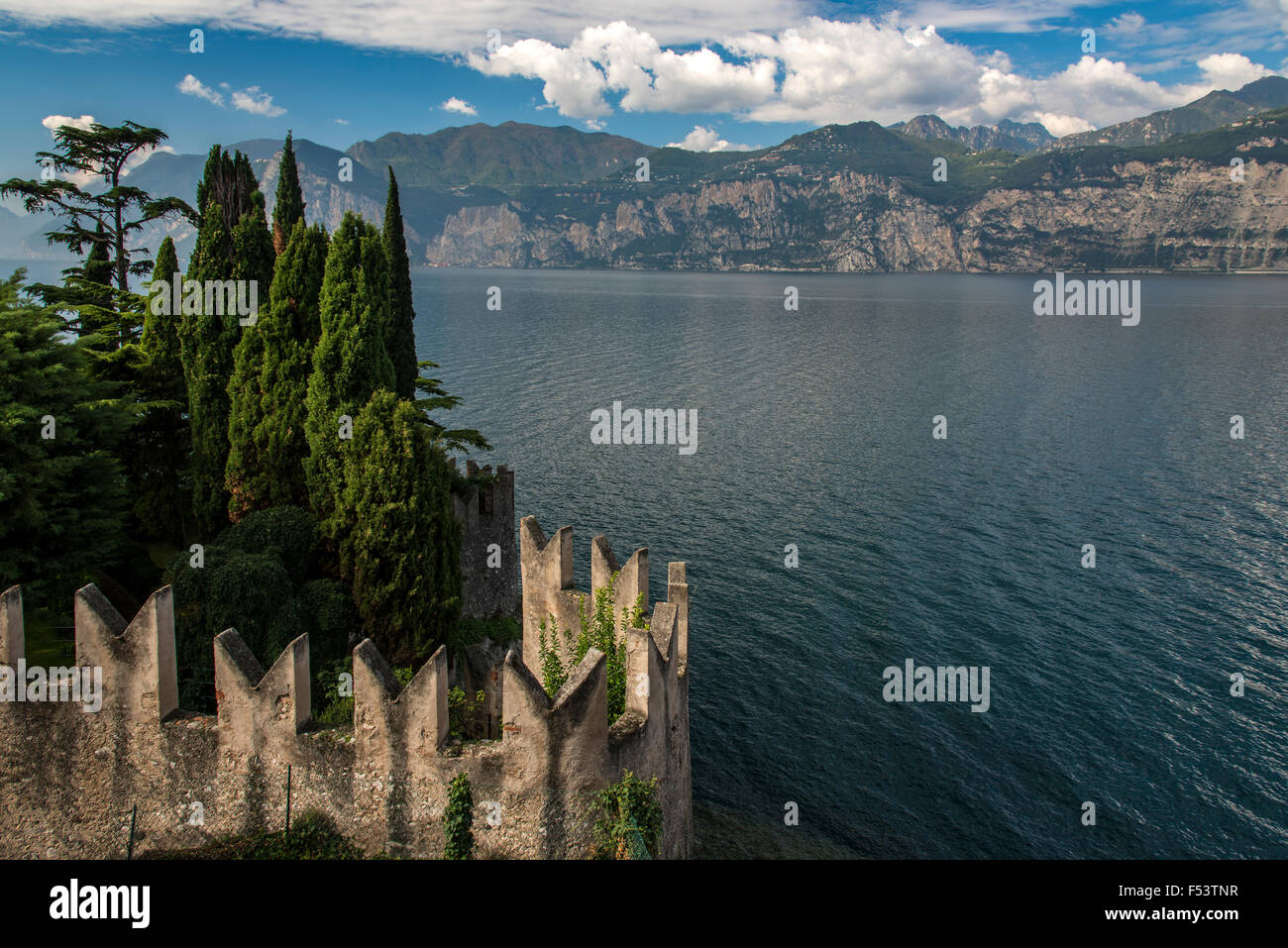 Il lago di Garda, Veneto, Italia Foto Stock
