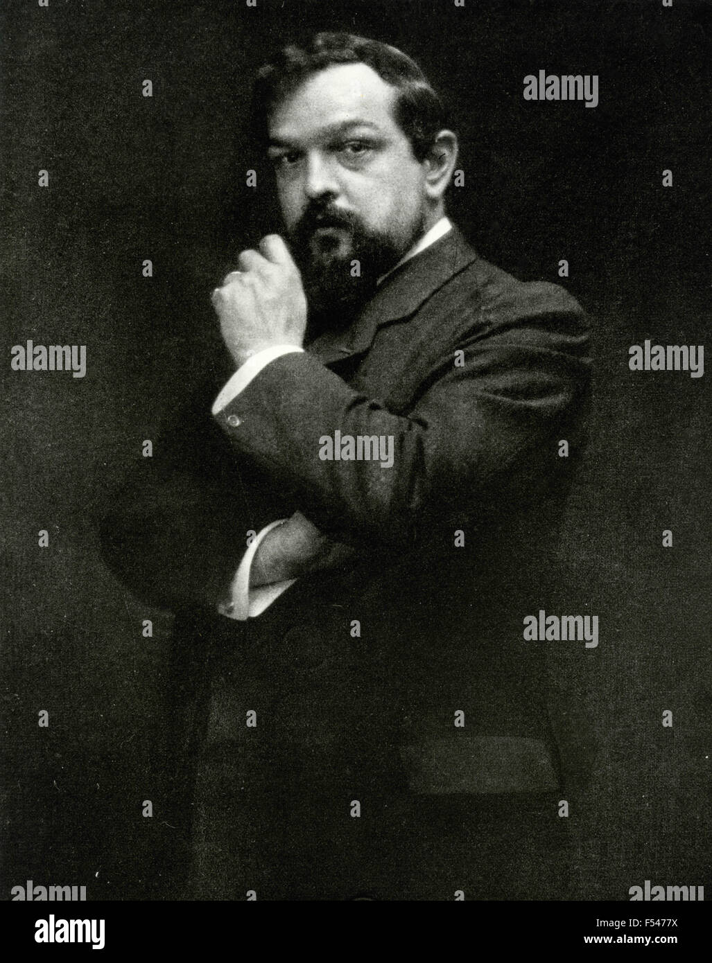 Il compositore francese Claude Debussy, Francia Foto Stock