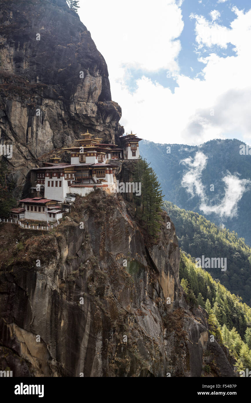 Tiger's Nest monastero vicino a paro, Bhutan Foto Stock
