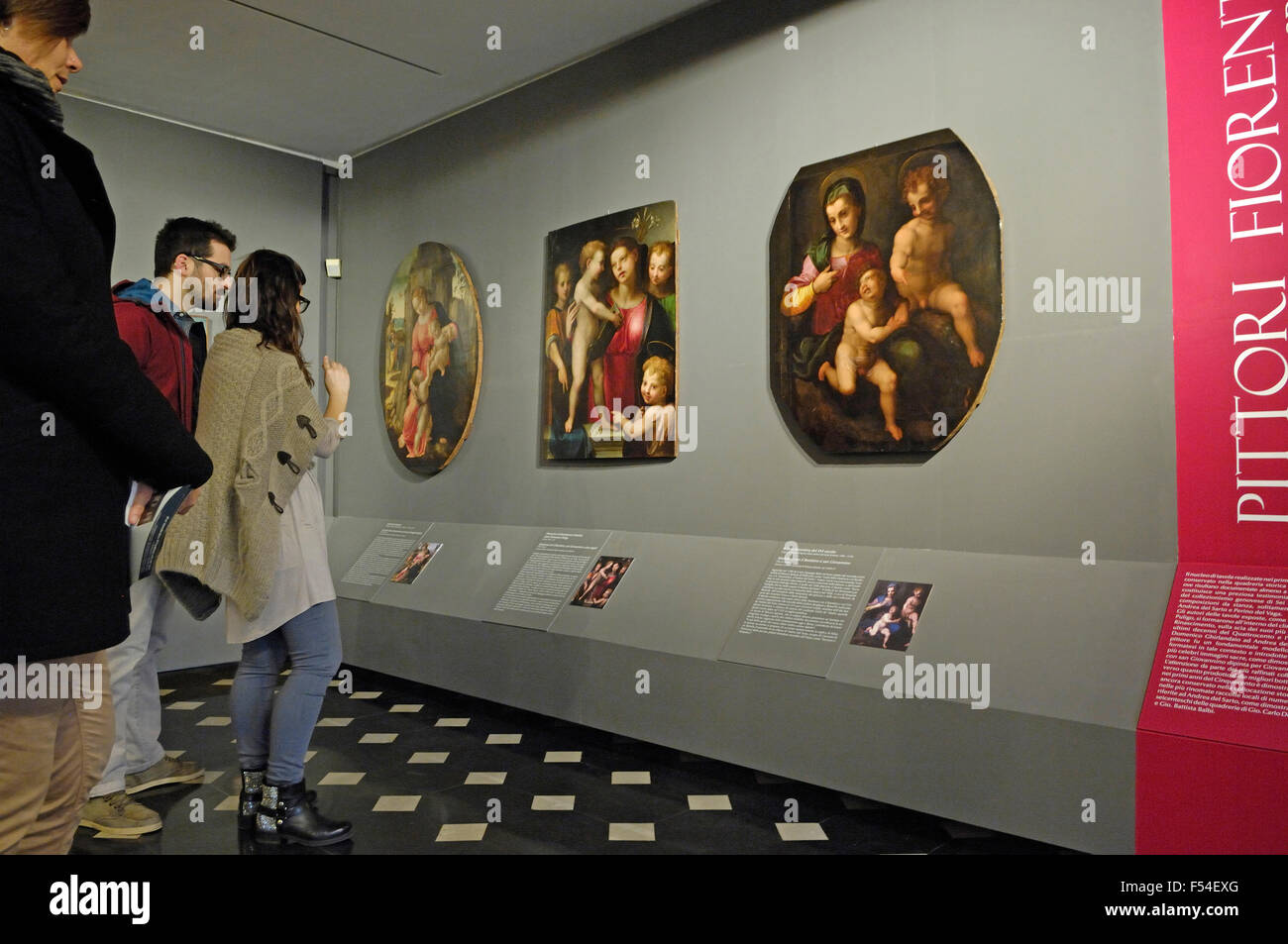 La Galleria Nazionale di Palazzo Spinola a Genova, Genova Foto Stock