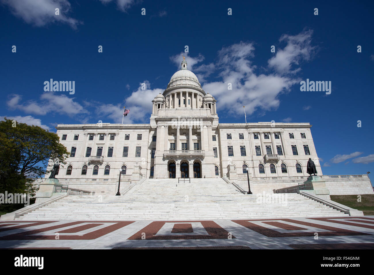 La Rhode Island state house providence Foto Stock