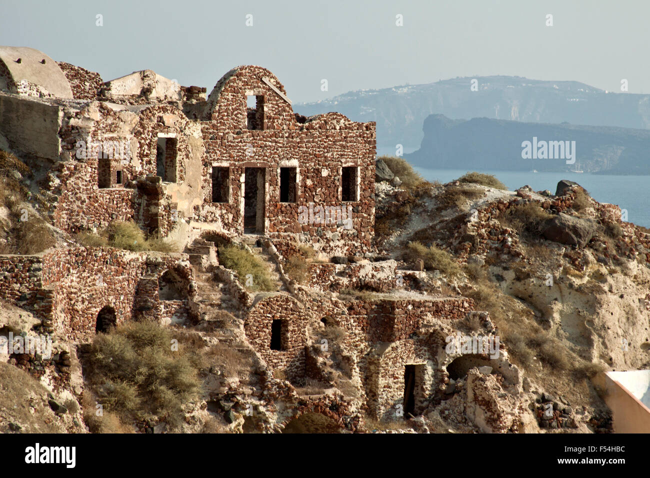 Santorini, Grecia - 19 Settembre 2015: Santorini ,Thera e ufficialmente Thira , Grecia il 19 settembre 2015- Santorini è un è Foto Stock