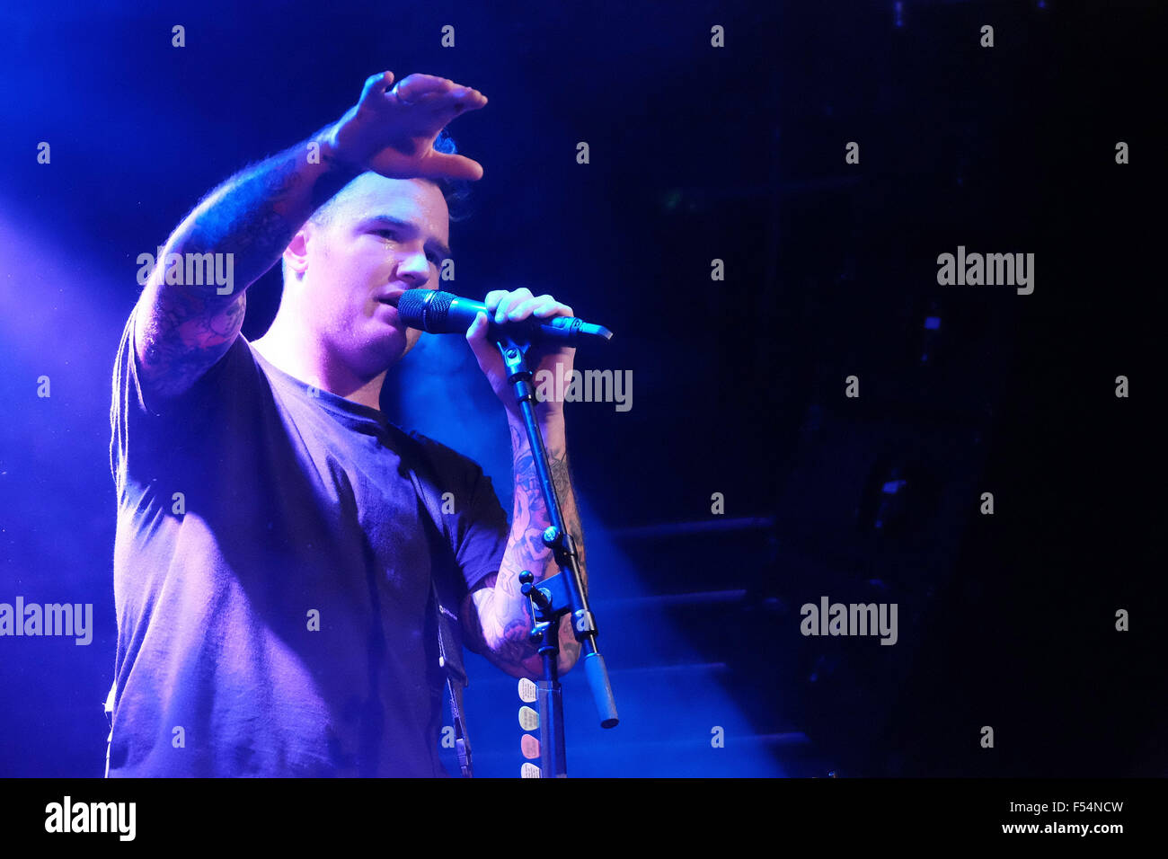 New Found Glory eseguire presso le camere di liquido in Edinburgh offre: New Found Glory dove: Edimburgo, Regno Unito quando: 26 Ago 2015 Foto Stock