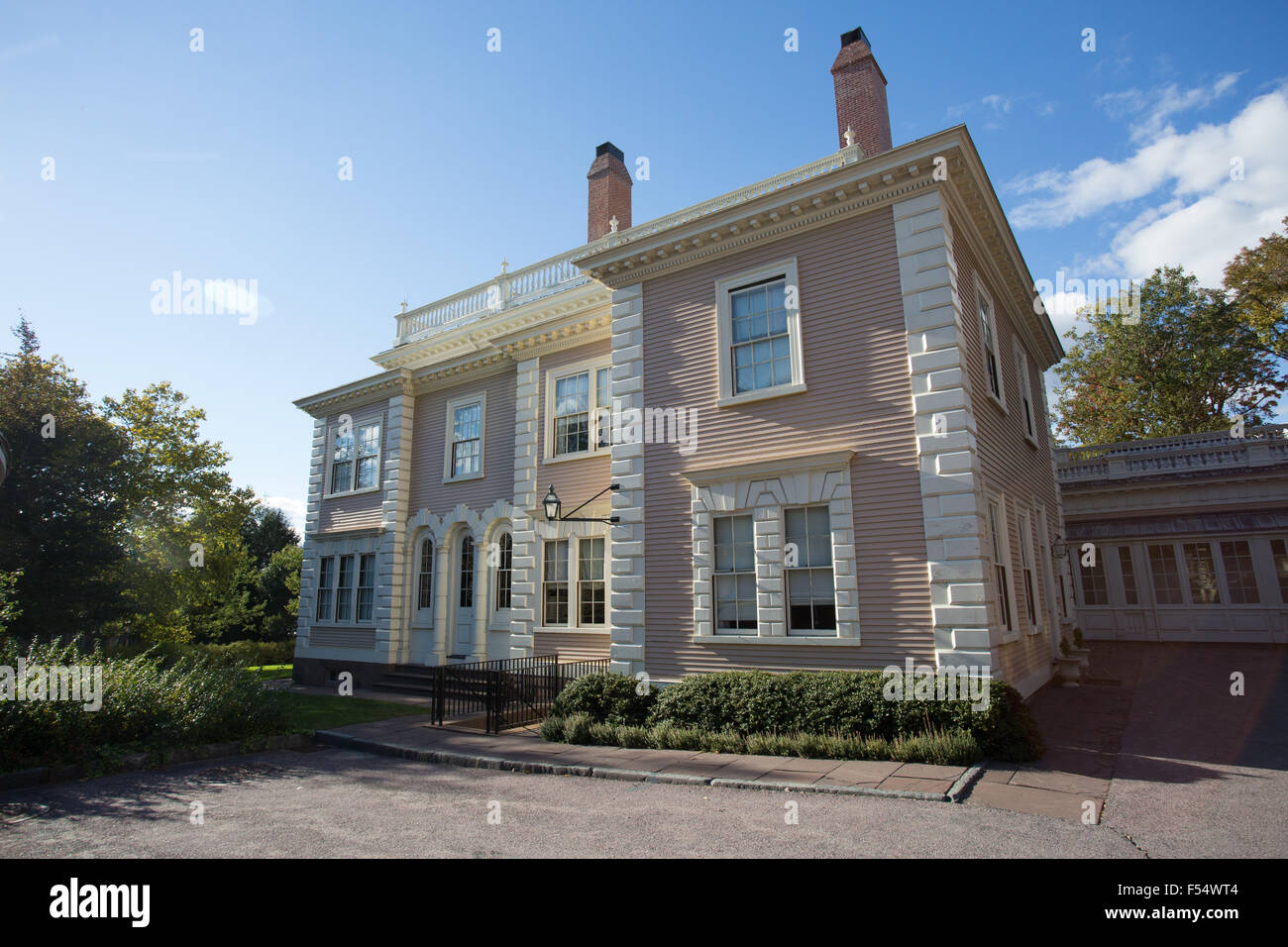 Nightingale casa marrone providence ri Foto Stock