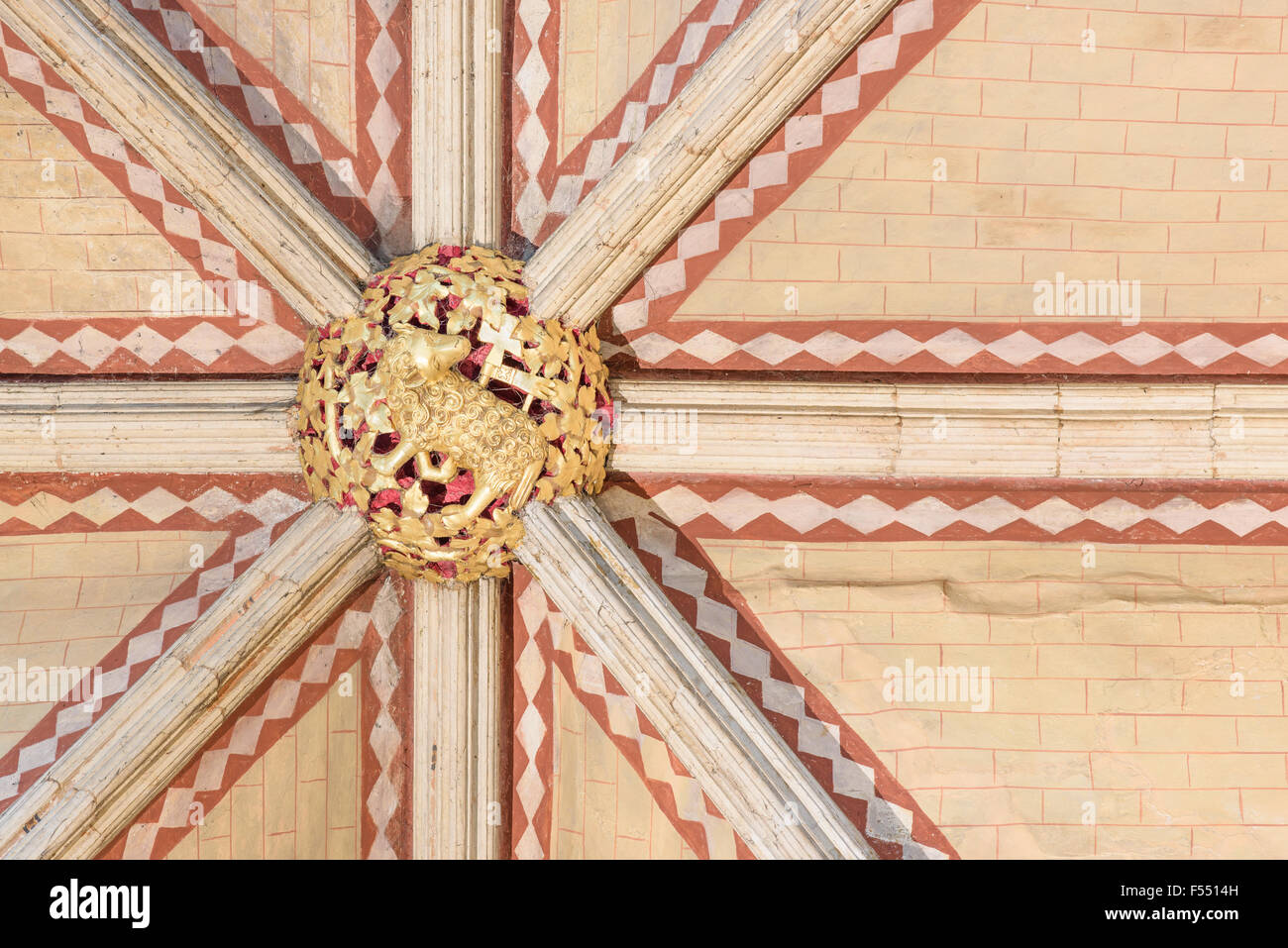 Risalenti principalmente dal XII secolo, la cattedrale cristiana (spesso chiamato il minster) a York, Inghilterra. Foto Stock