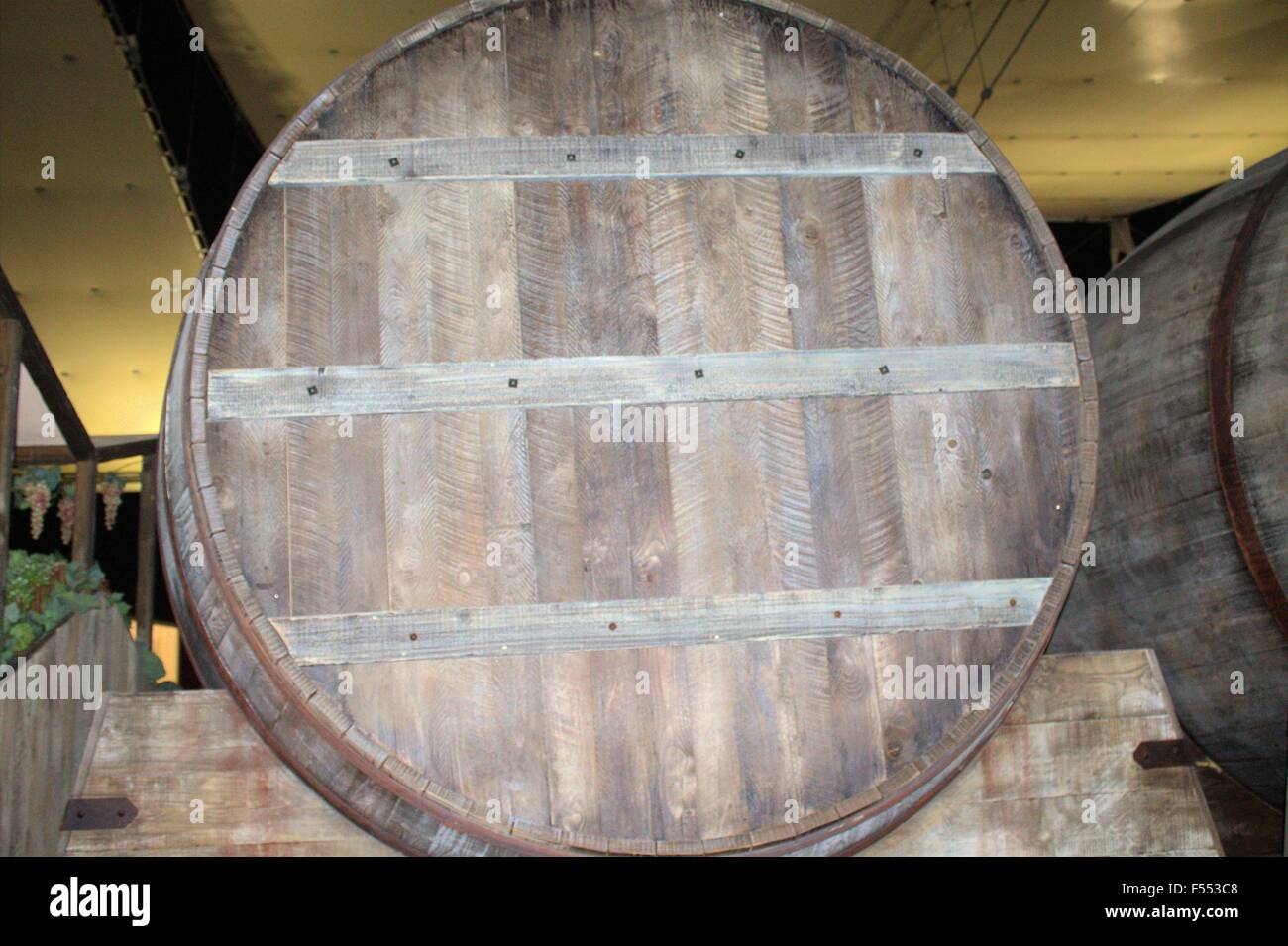 barilotto di legno Foto Stock