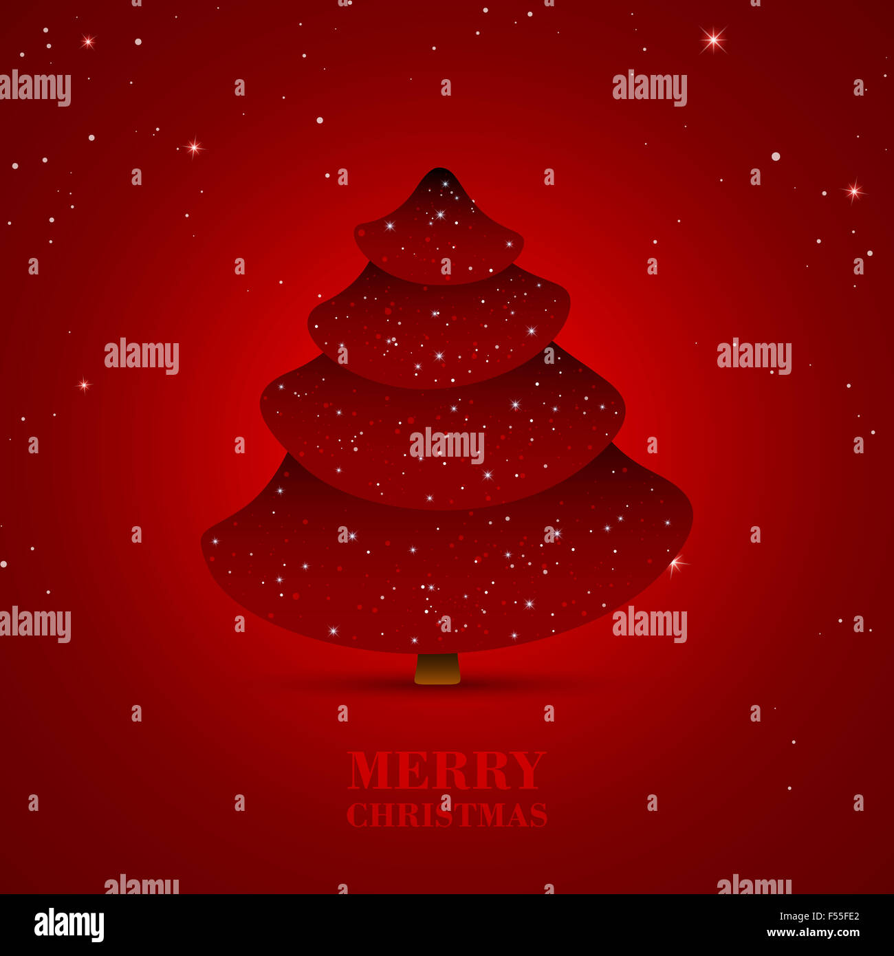 Decorazione albero di Natale Foto Stock