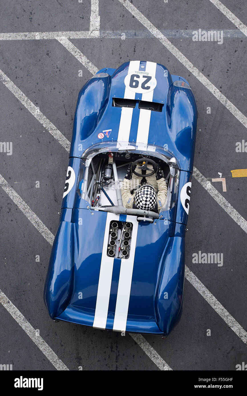 Germania, Nurburgring, Cooper Monaco re Cobra Foto Stock