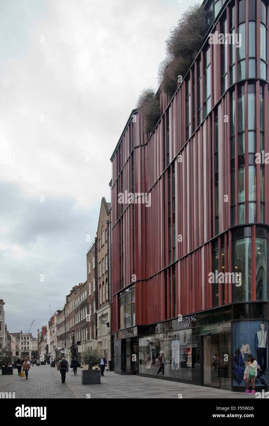 Bosideng Store su St Molton Street a Londra REGNO UNITO Foto Stock