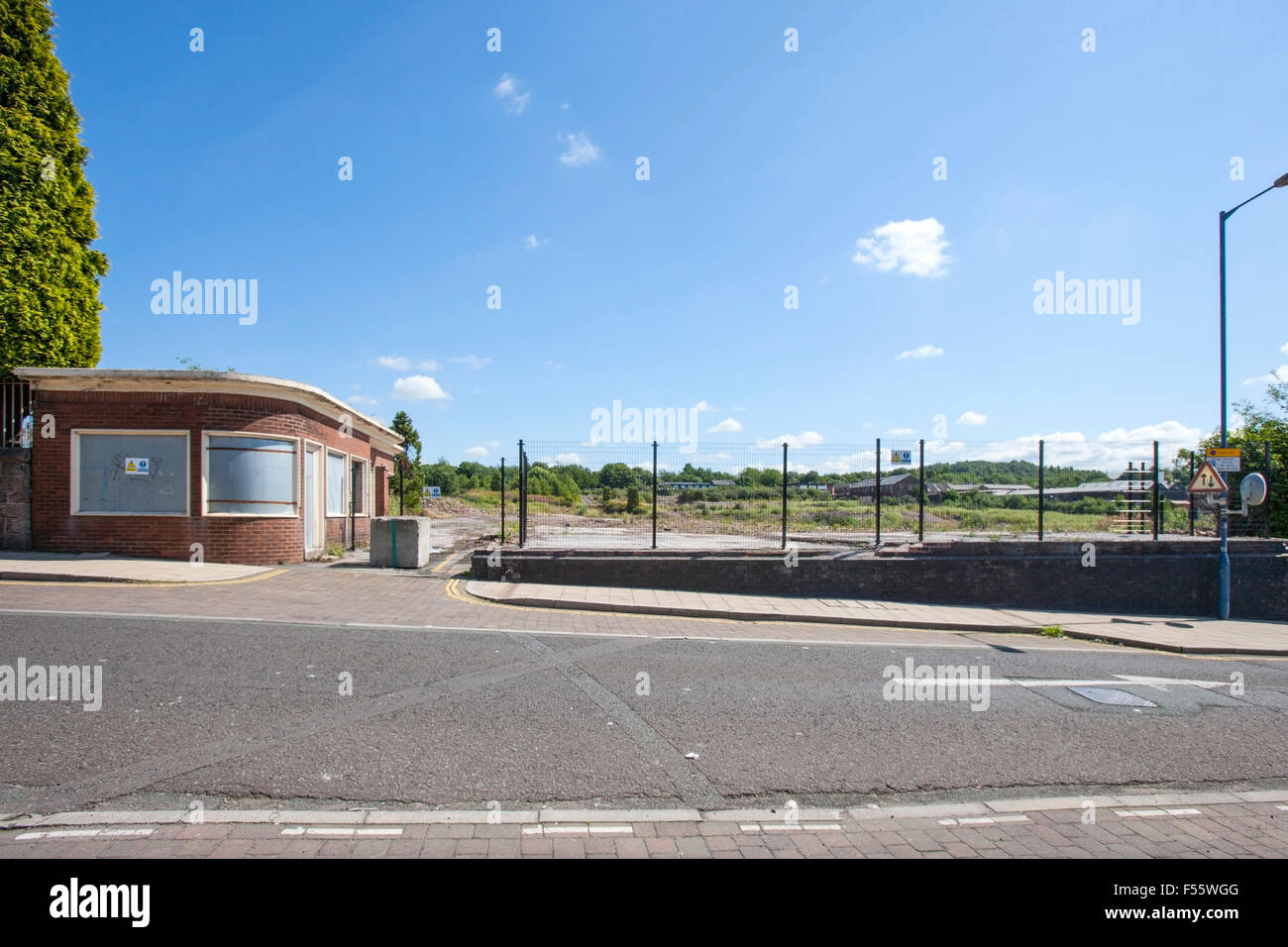 Il Gatehouse con l'ex fabbrica Royal Doulton a Burslem Stoke-on Trent UK Foto Stock