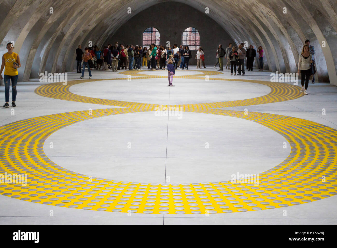 Installazione del terzo cielo. Biella, Piemonte. Italia Foto Stock