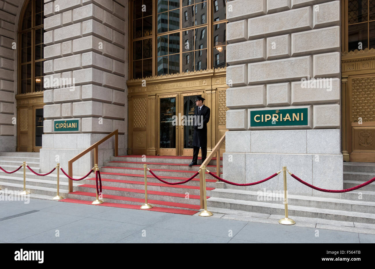 Cipriani spazio eventi a 25 Wall Street in Manhattan inferiore Foto Stock