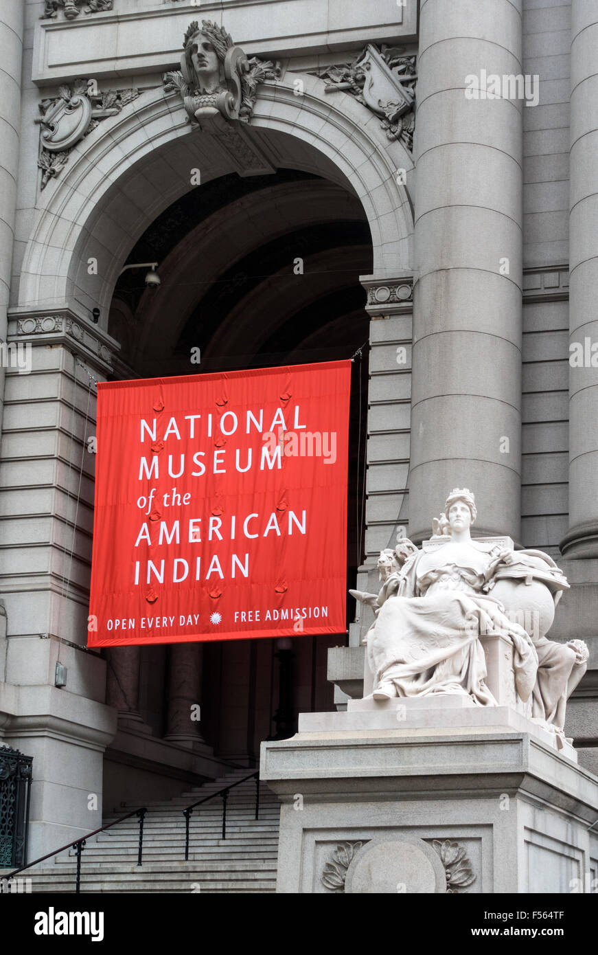Museo Nazionale degli indiani americani Foto Stock