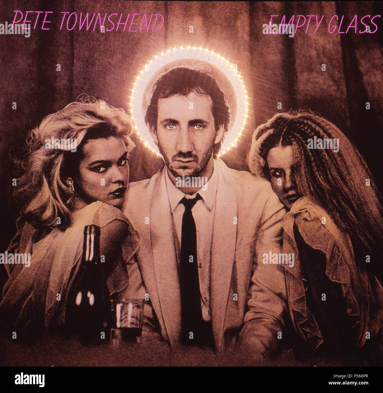 Svuotare il coperchio di vetro del 1980 album da solista di Pete Townshend. Solo uso editoriale. Foto Stock