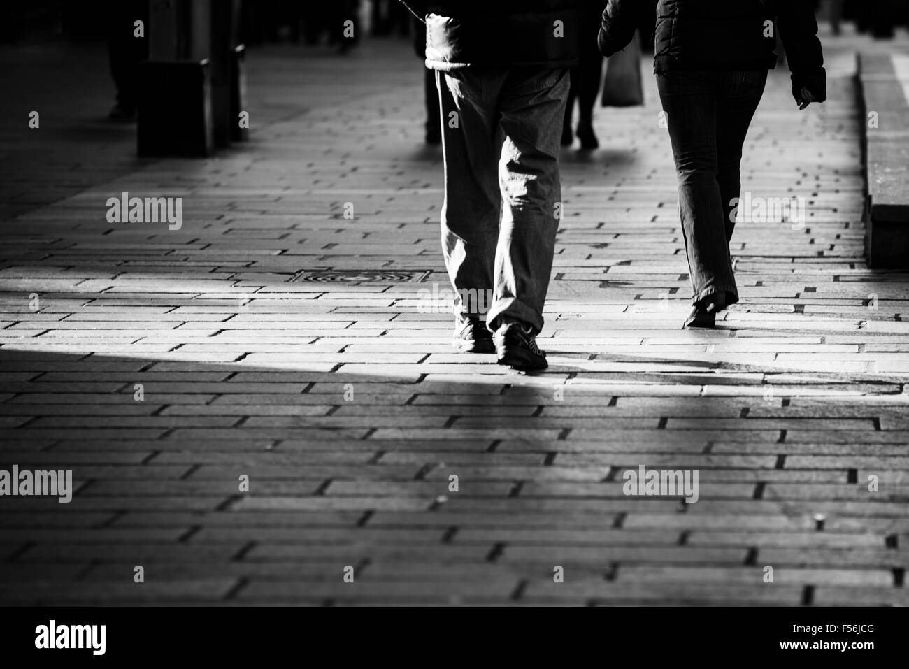 Passeggiando per Glasgow Foto Stock