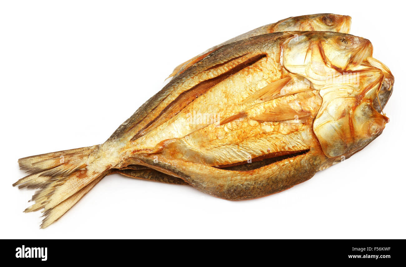 Ilish popolare pesce essiccato del sud-est asiatico Foto Stock