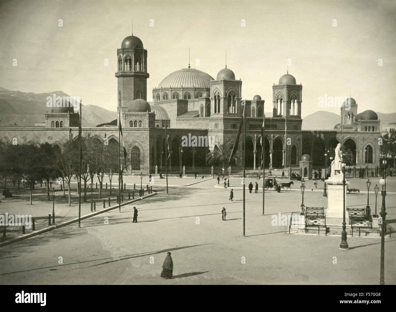 1892 Esposizione Nazionale di Palermo, Italia Foto Stock