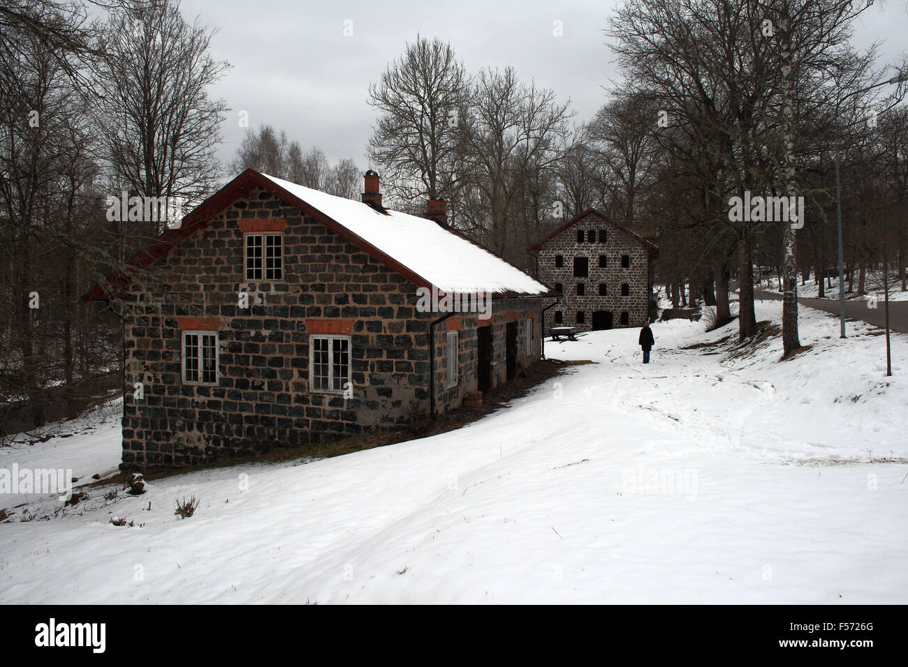 Il patrimonio locale Museo della società in Linea Borgvik, Svezia Foto Stock