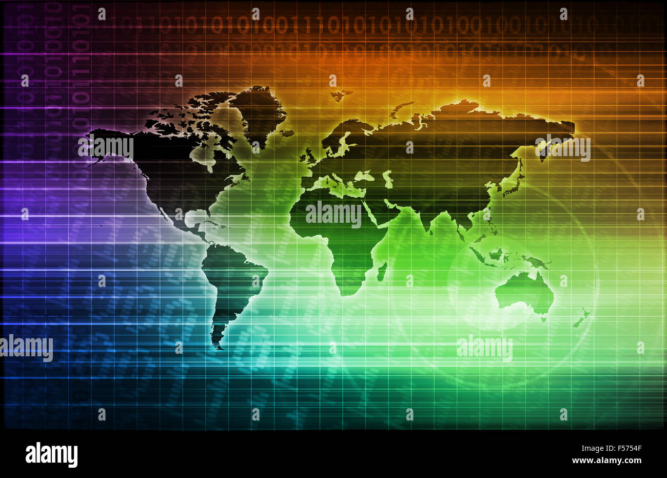 Sistema di tracking technology come un concetto digitale Foto Stock